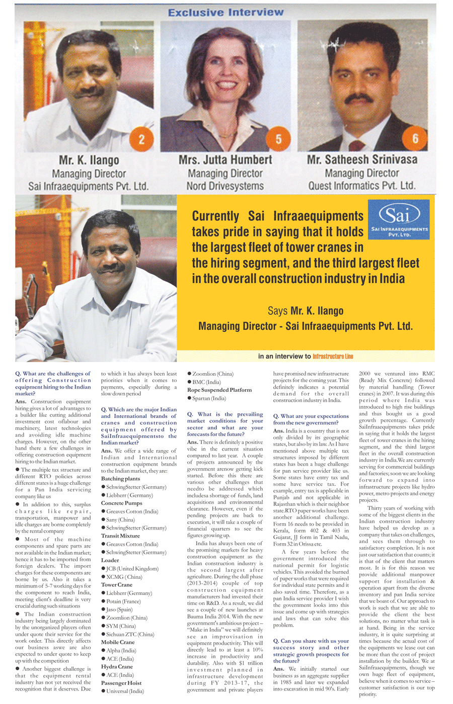  Project Vendor Reading